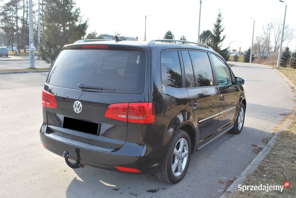 Volkswagen Touran Klima Czujniki Parkowania Hak wspomaganie kierownicy Nowy Sącz
