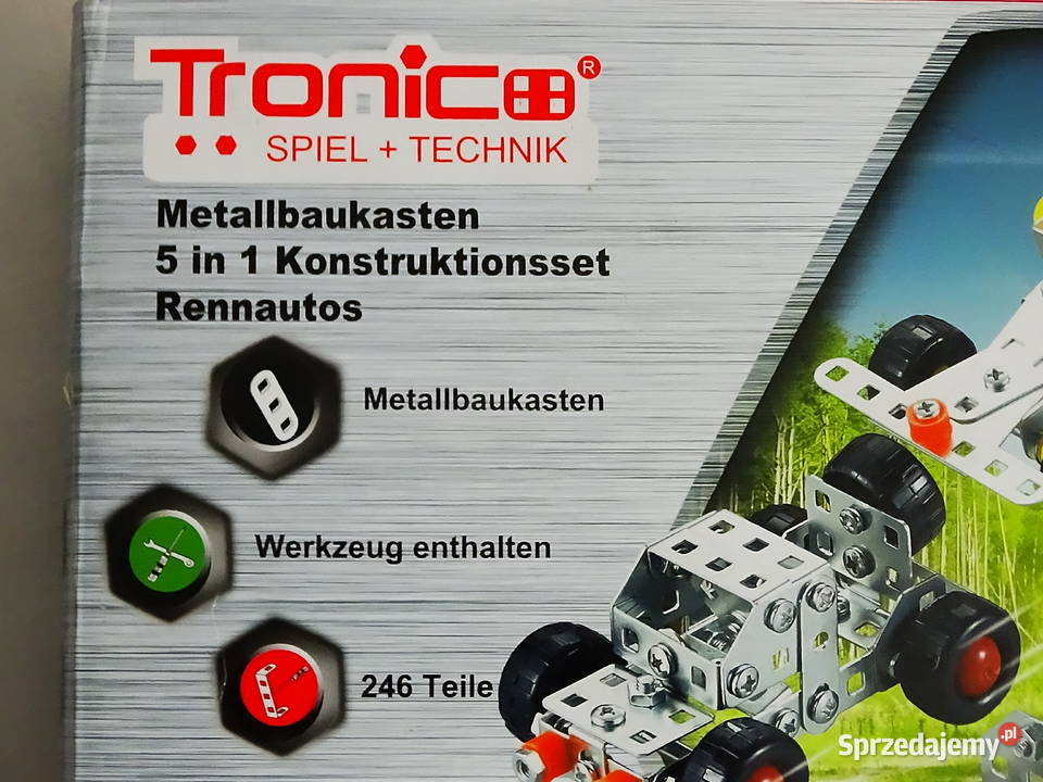 Metalowy zestaw konstrukcyjny TRONICO Zestaw Biłgoraj