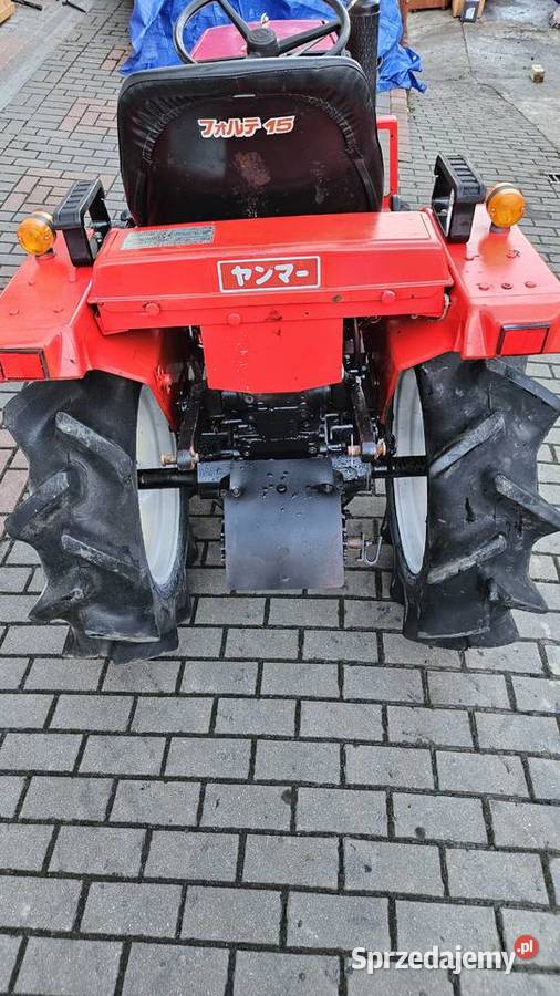 Traktor Yanmar F15d traktorek minijapoński Limanowa
