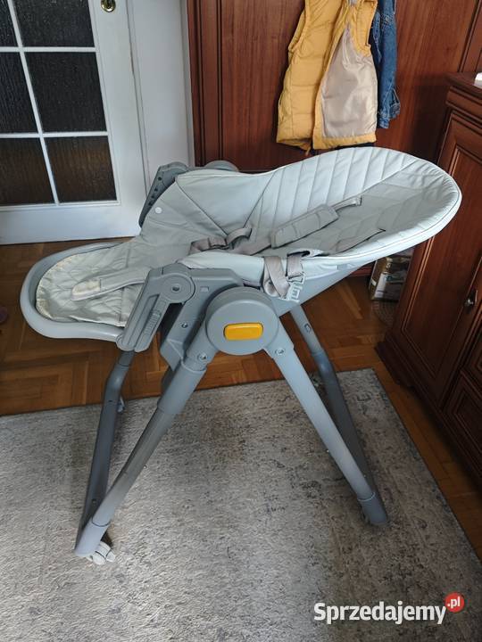 Krzesełko do karmienia KINDERKRAFT Lastree Grey Krzesełka do karmienia