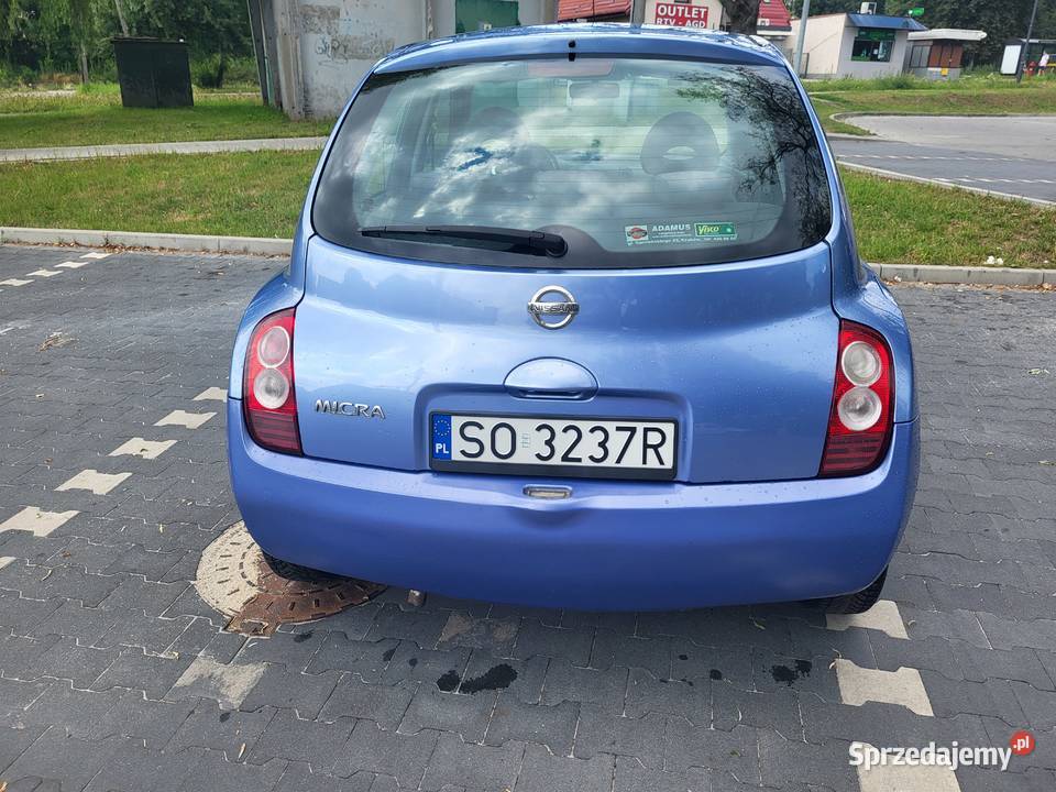 NISSAN MICRA KRAJOWE nieuszkodzony Sosnowiec