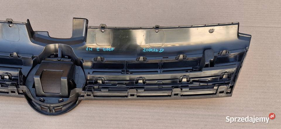 VW GOLF VII LIFT EGOLF GRILL ATRAPA ZDERZAKA Bieleń