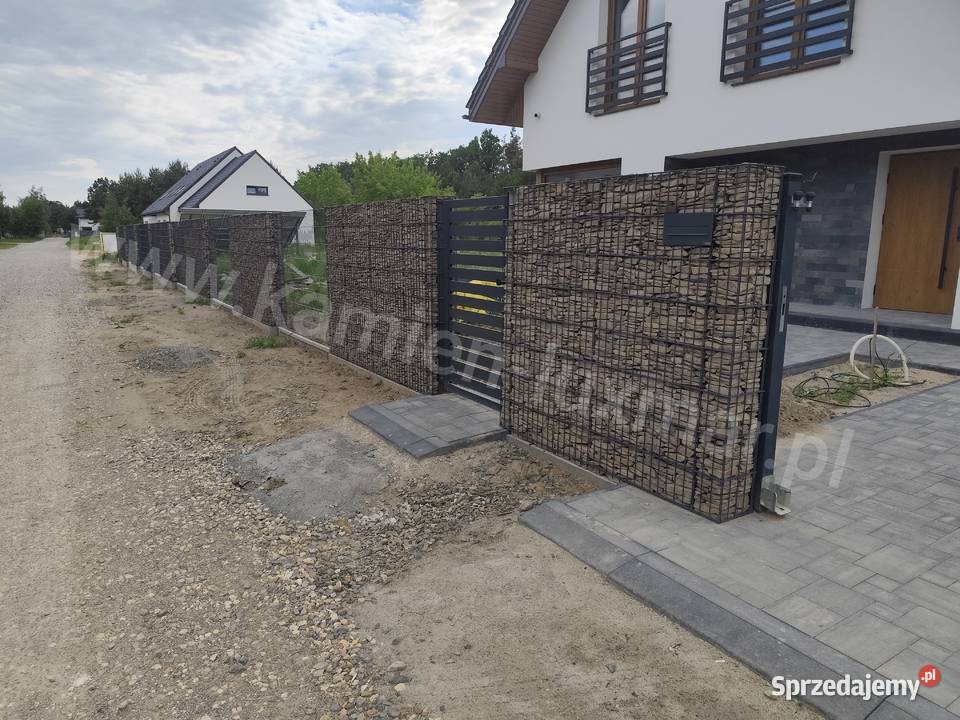Kosze Gabionowe GABIONY nowoczesne ogrodzenia Warszawa
