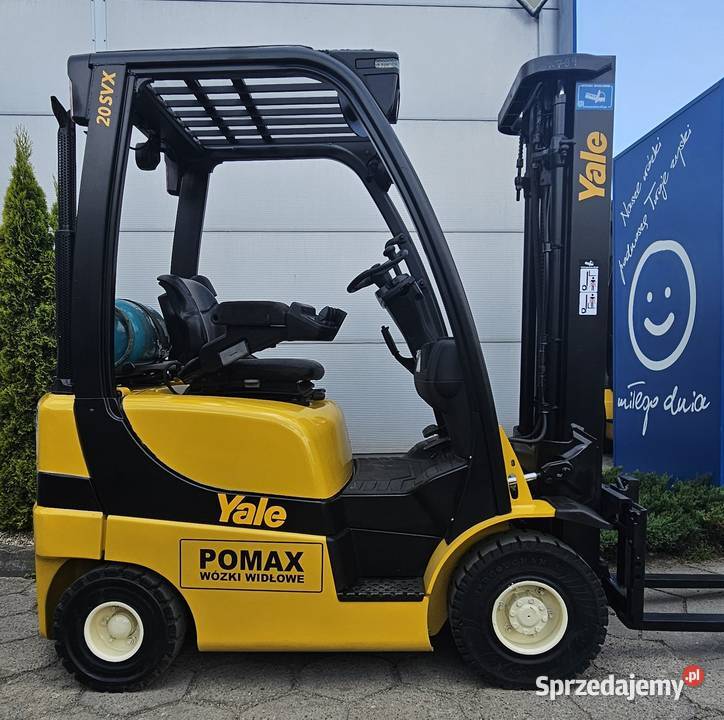 YALE GLP20SVX 2010r 2T LPGmaszt triplex z wolnym Oborniki sprzedam