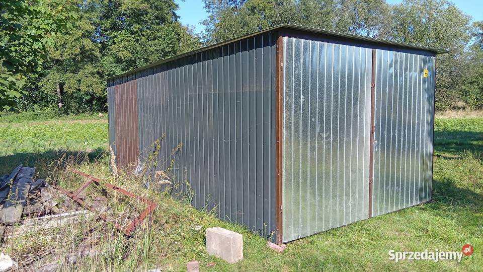 Garaże blaszane bramy garażowe skręcane Syców