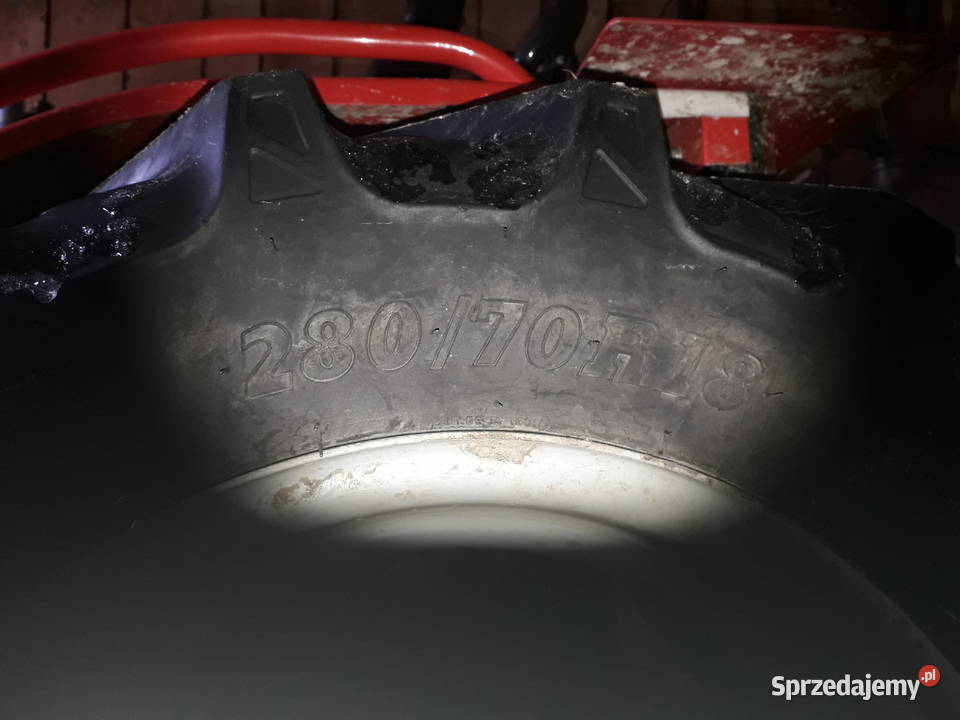 Komplet opony i felgy R18 na Carraro Jabłonka sprzedam