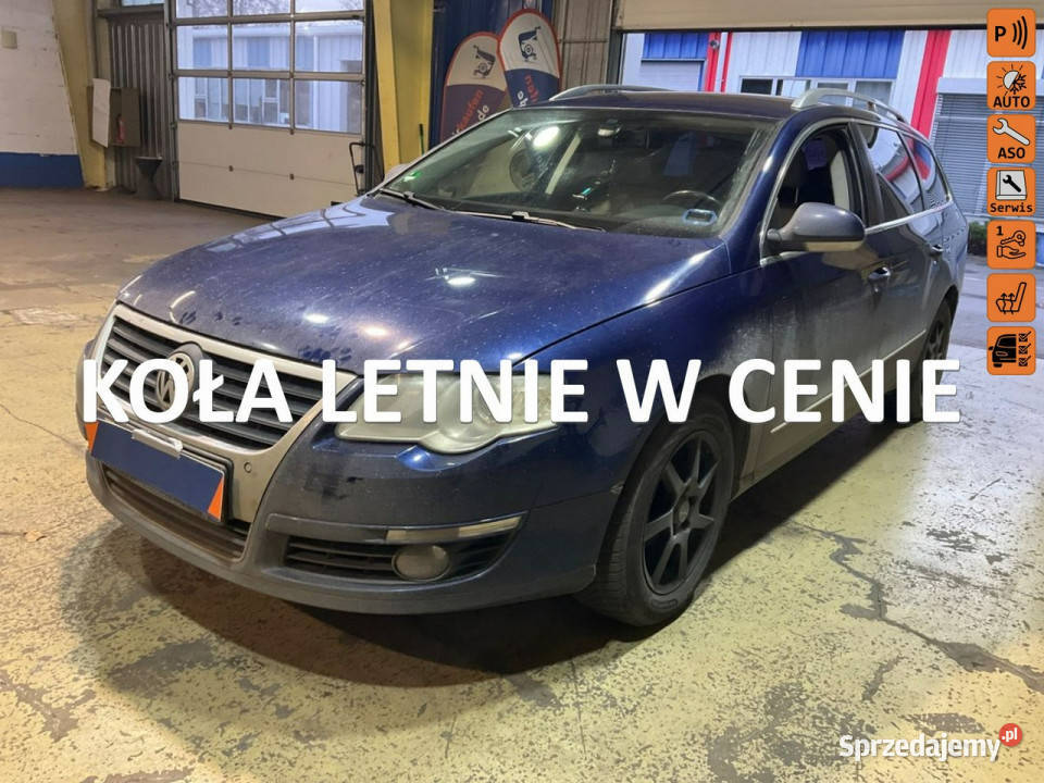 Volkswagen Passat 1,8b Higline, drugie koła, alkantara, podg. szyba czołow…