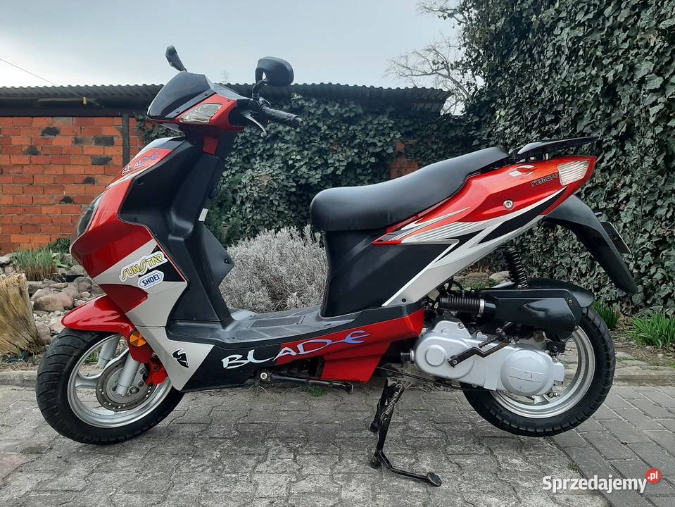 Zadbany skuter GB motors Blade 50 4t 2008r 1wł Tuczno