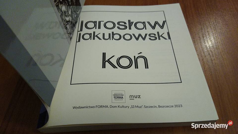 Koń Jarosław Jakubowski ISBN 9788367460729 Gdańsk sprzedam