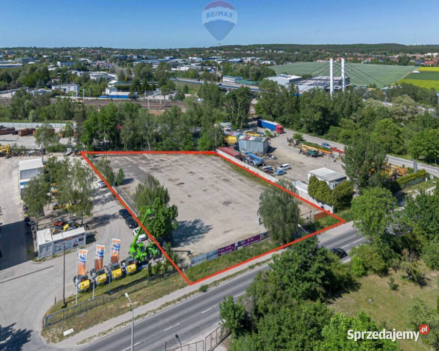 Ogrodzony plac z monitoringiem Poznań Strzeszyn sprzedam