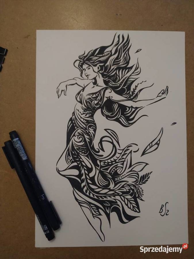 Rysunek w ruchu cienkopis blok t A4 250 gm2 mazowieckie Warszawa