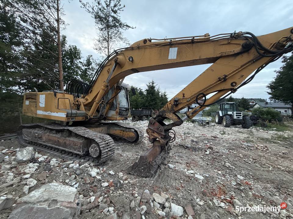 Koparka Liebherr 932 Gąsiennice