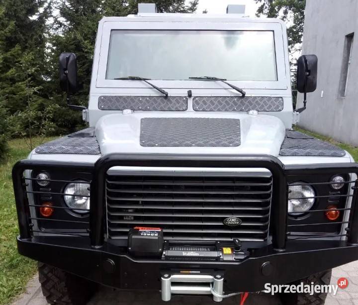 Pancerny Land Rover Defender 1992r 35 benzyna manualna Skierniewice