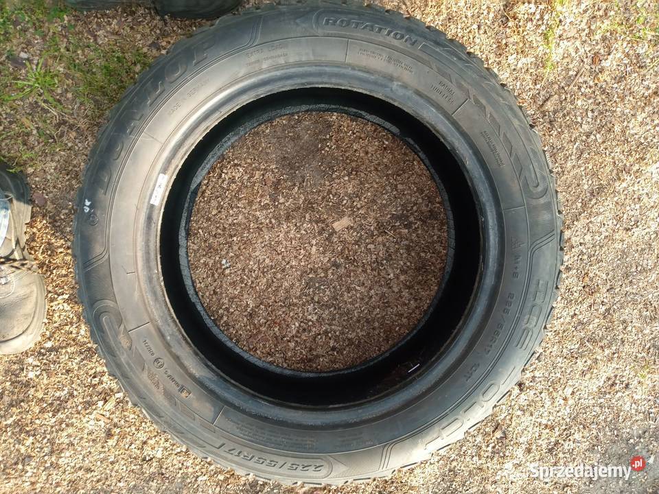 opony 22555r17 aluminiowe Górno sprzedam