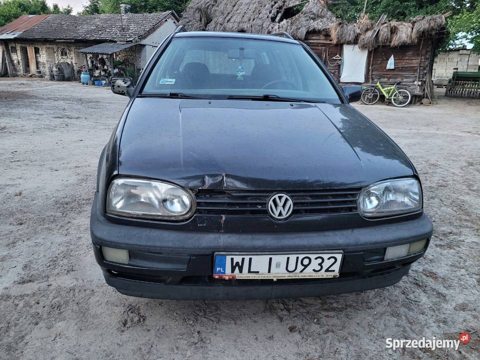 Volkswagen Golf lll 19 TD kombi nieuszkodzony Siekierka Nowa sprzedam