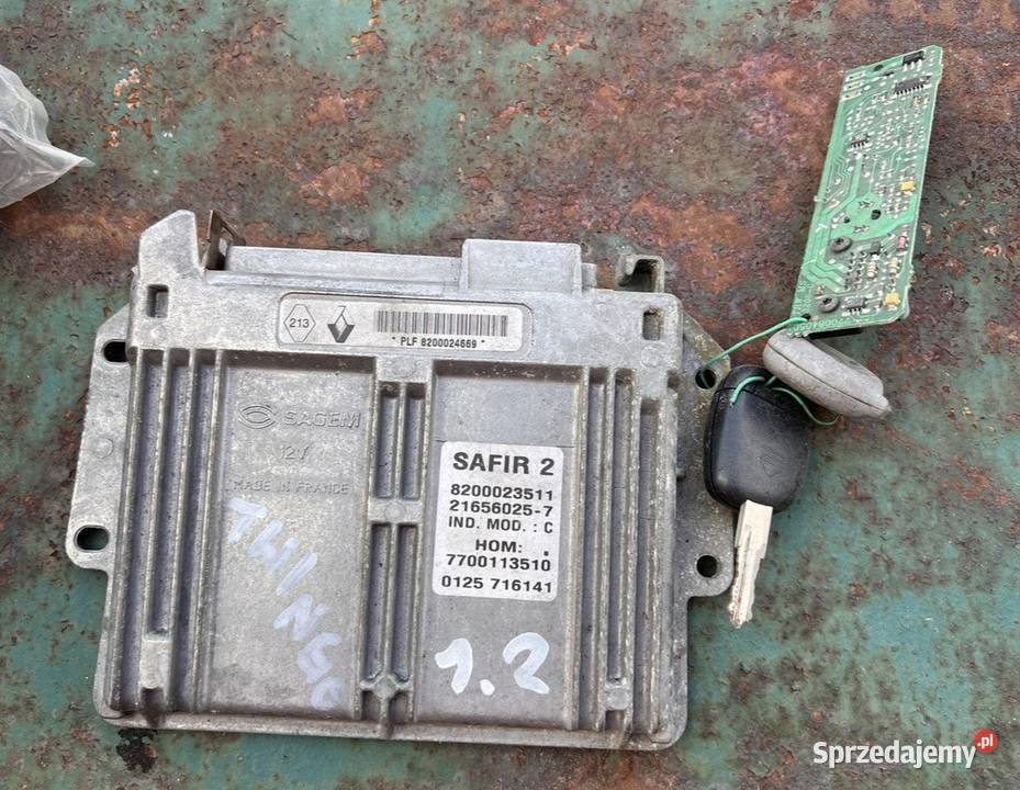 Zestaw startowy komputer Sagem Safir 2 Renault sprzedam