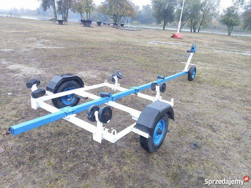 Łódź kabinowamotorowa wędkarska z przyczepą Łodzie i motorówki