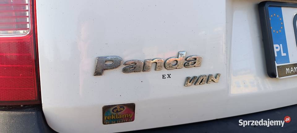 Fiat Panda II BenzynaGAZ silnik 11 biały Kościerzyna sprzedam