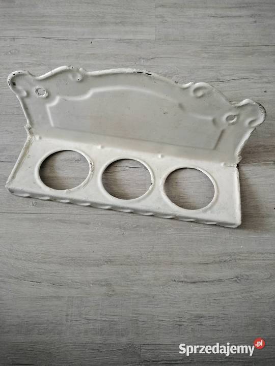 Stara metalowa półka kwietnik przyprawy vintage Pozostałe Choszczno