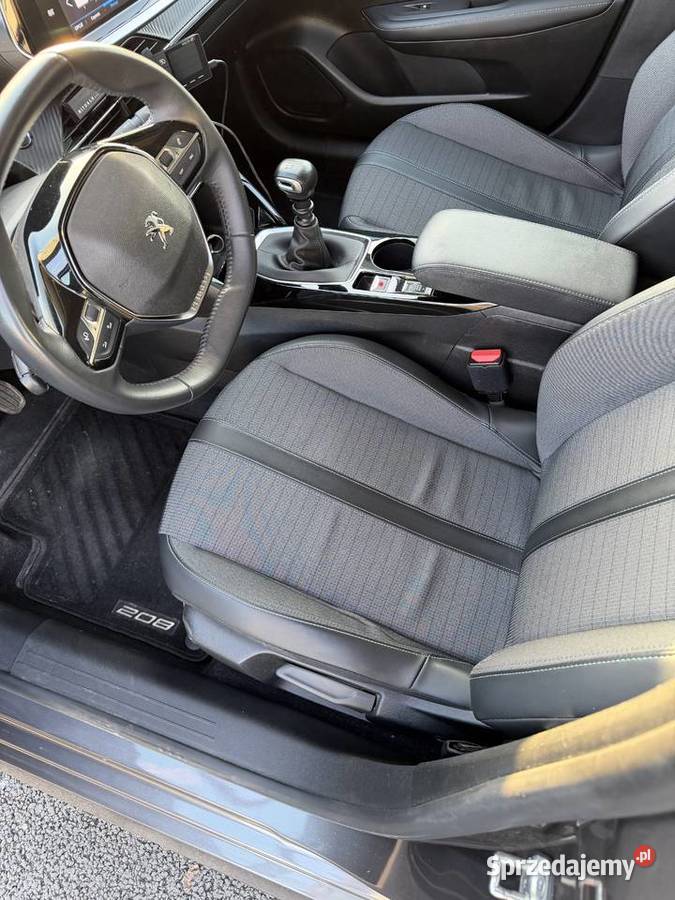 Peugeot 208 II 2021 r 53000 przebiegu