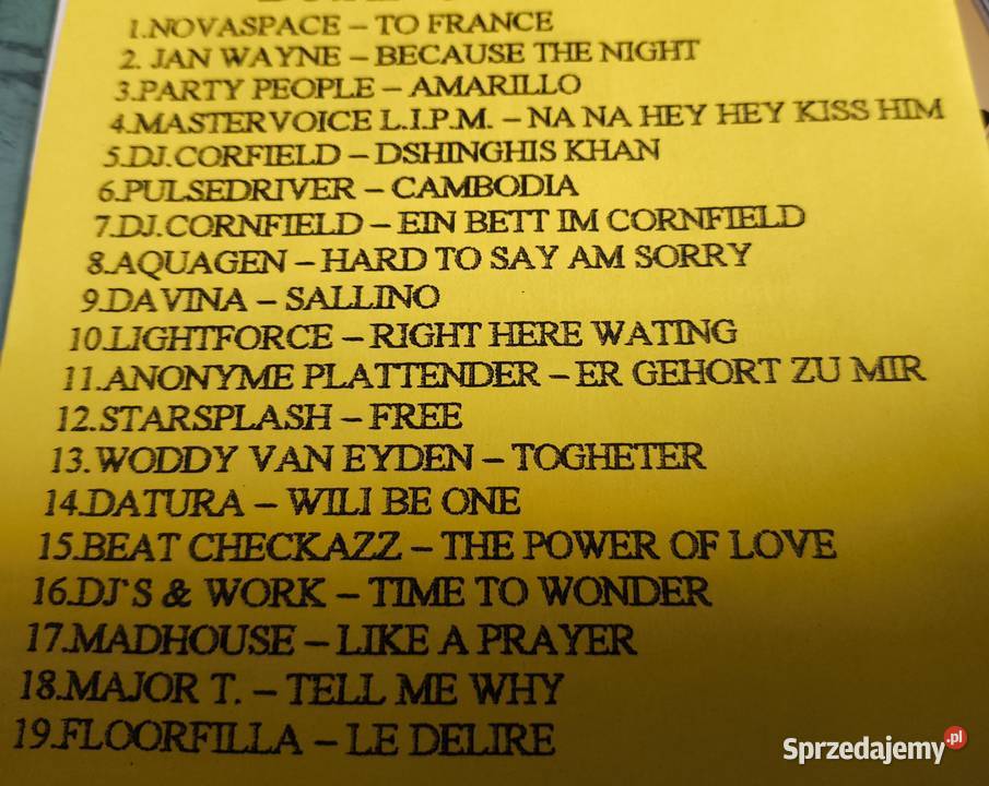 Składanka Disco Dance Remix 4cd Mark ohSnapAce 3 i więcej śląskie Gliwice