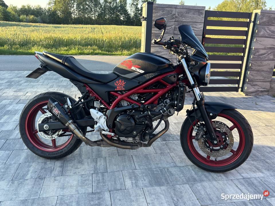 Suzuki SV 650 A2 Zadbany Dodatki 2020 Lubartów