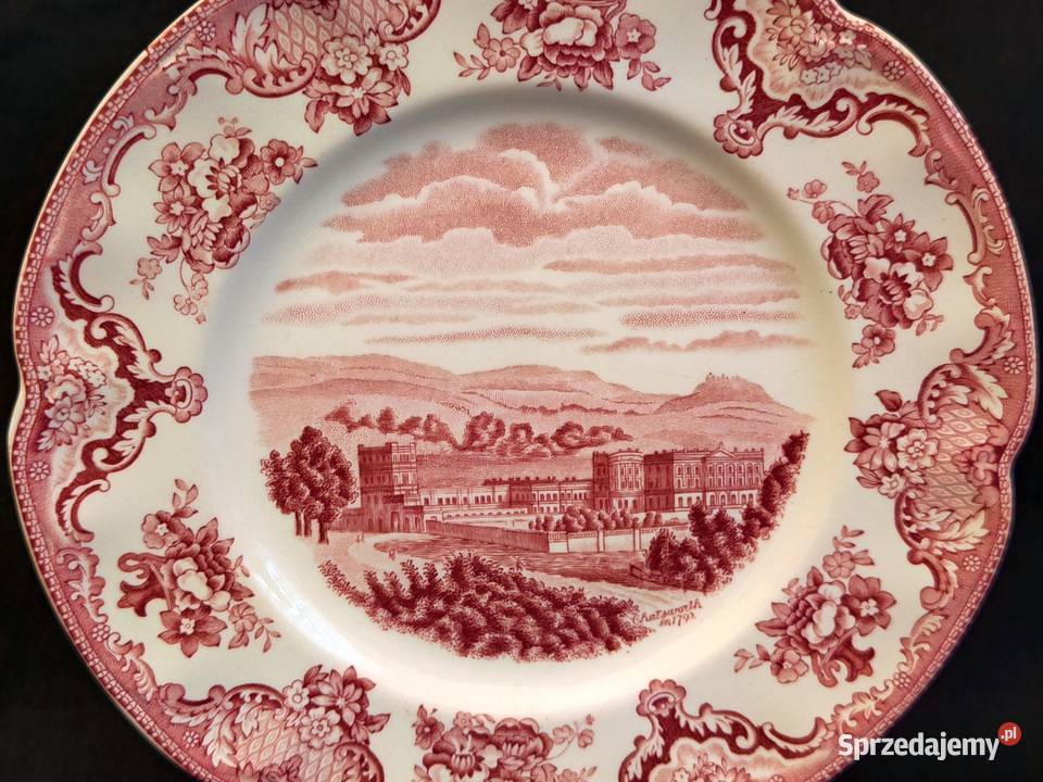 Talerz deserowy angielski Johnson Bros Old Chełm