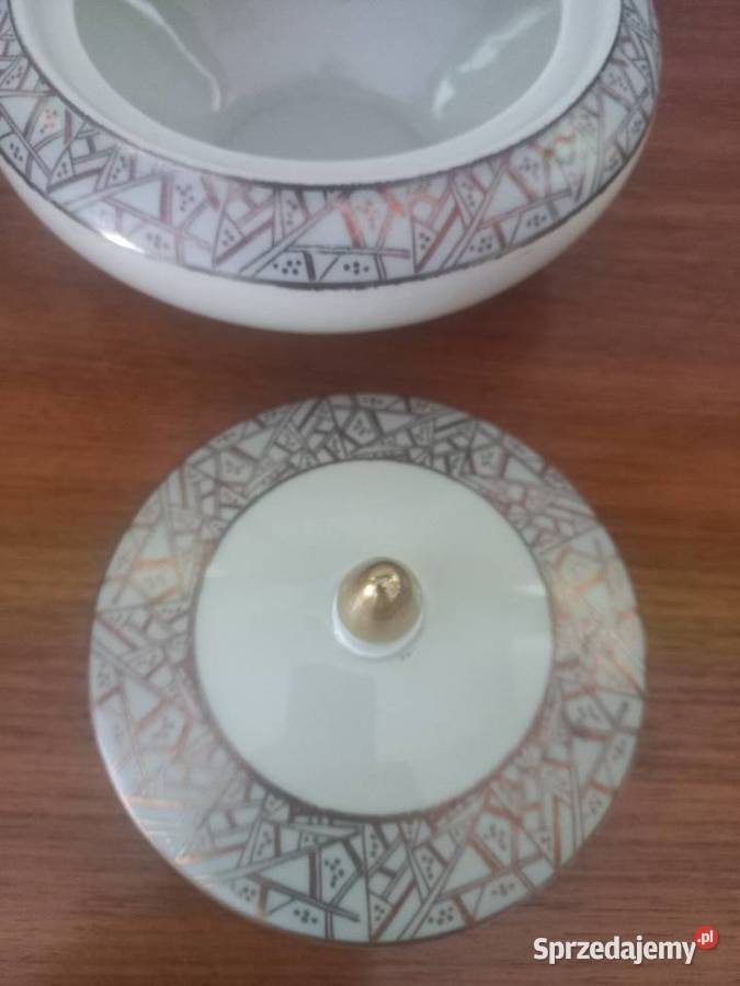 Bomboniera porcelanowa J Kronester kujawsko-pomorskie Toruń