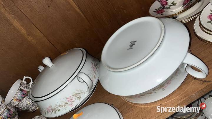 Noritake Japonia Waza z kwiatkami Malowana pomorskie Gdańsk