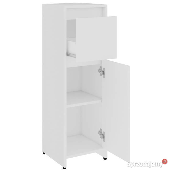 Szafka łazienkowa biała 30x30x95 materiał Warszawa
