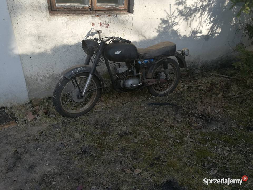 Wsk 125 1973 r Oryginał z dowodem rejestracyjnym Łowicz