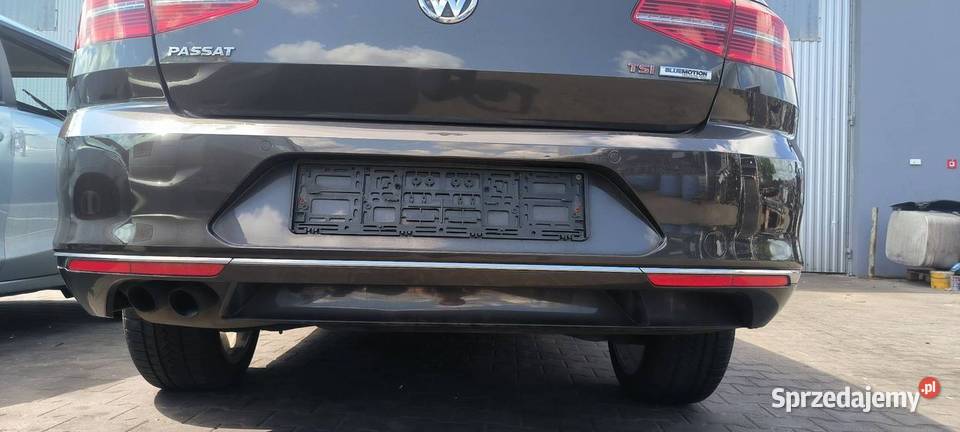 ZDERZAK TYŁ VOLKSWAGEN PASSAT B8 LB8R SEDAN osobowe Lipno