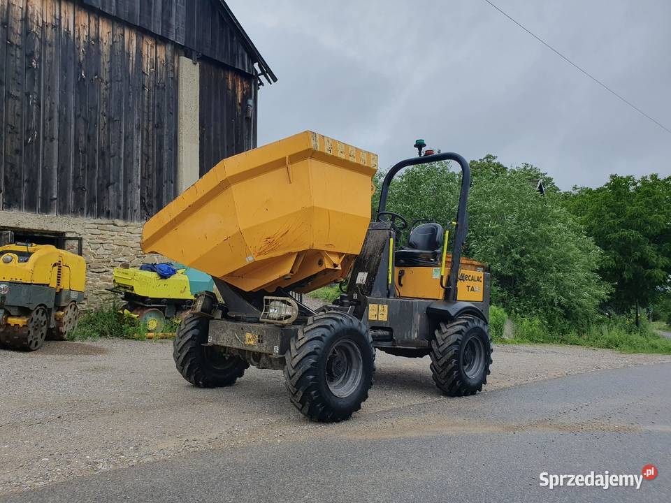 Wozidło Mecalac 3t Benford Terex Barford Ausa Maszyny budowlane Lanckorona
