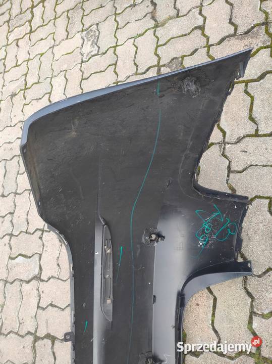 TESLA 3 III 2017 ZDERZAK TYLNY TYL wielkopolskie Przemęt