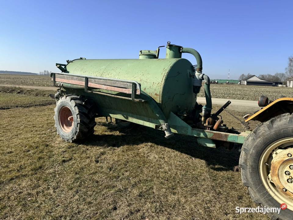 Beczkowóz 4500l lubelskie Wojcieszków sprzedam