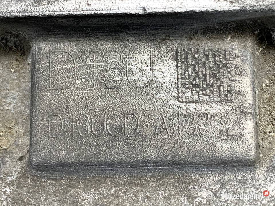 SKRZYNIA BIEGÓW KIA SPORTAGE IV D43U 16 177