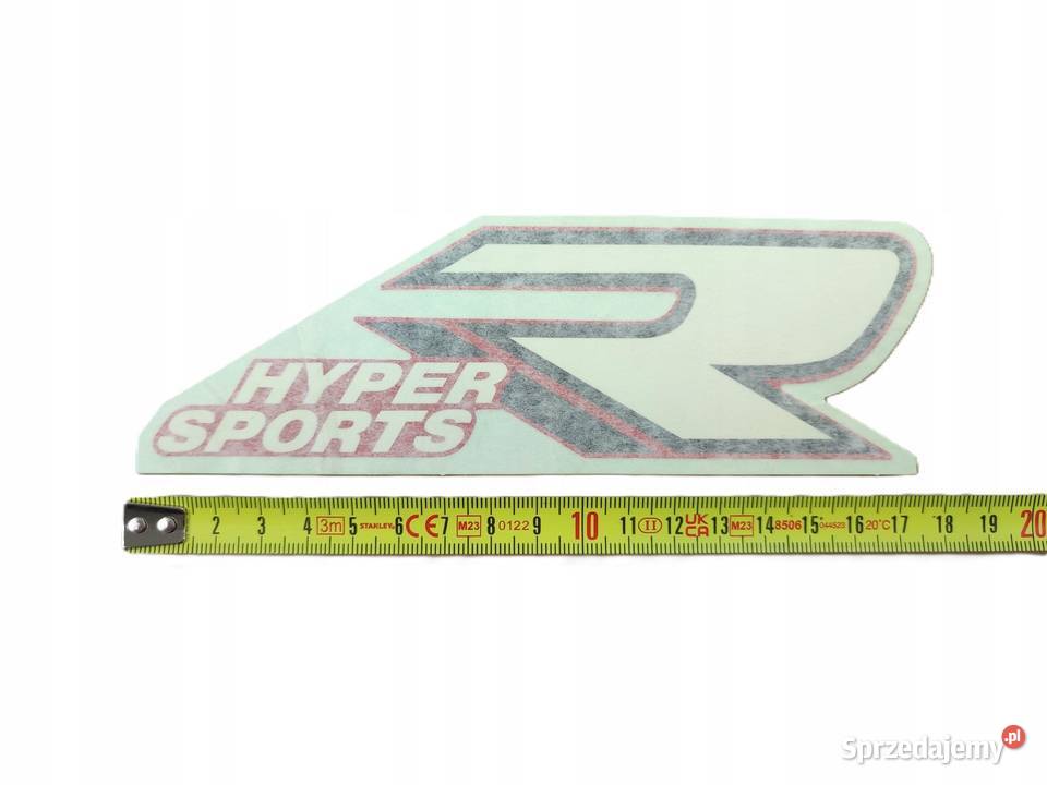 NAKLEJKA NA BAK LEWA STR SUZUKI GSXR750 19881990 sprzedam