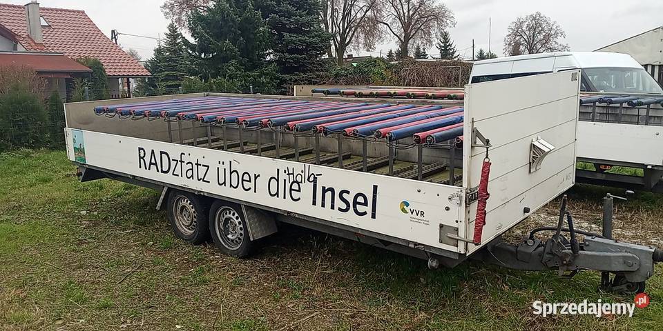 przyczepa rowerowa Schoon sprowadzona z Niemiec burtowe Kędzierzyn-Koźle