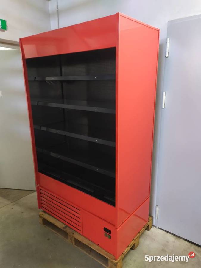 Regał chłodniczy czerwony GP 125 otwarty na sprzedam