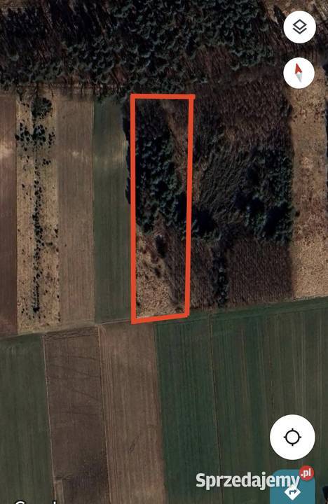 Sprzedam działkę rolną nieużytek rolny zalesiony lubelskie Brzostówka sprzedam