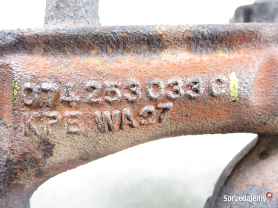 KOLEKTOR WYDECHOWY VW TRANSPORTER T4 24 D