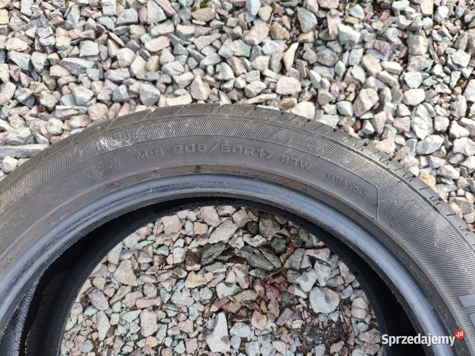 Komplet Opon Letnich 20550 R17 93W XL Wzmacniane 17cale Kraków