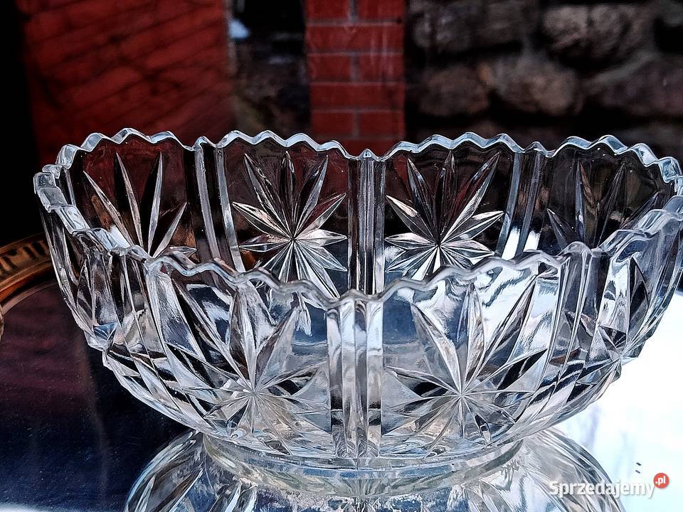 Gondola kryształowa Porcelana i szkło lubuskie Klenica