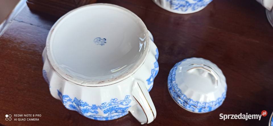 Duży dzbanek do herbaty wzór China Blau pomorskie Gdańsk