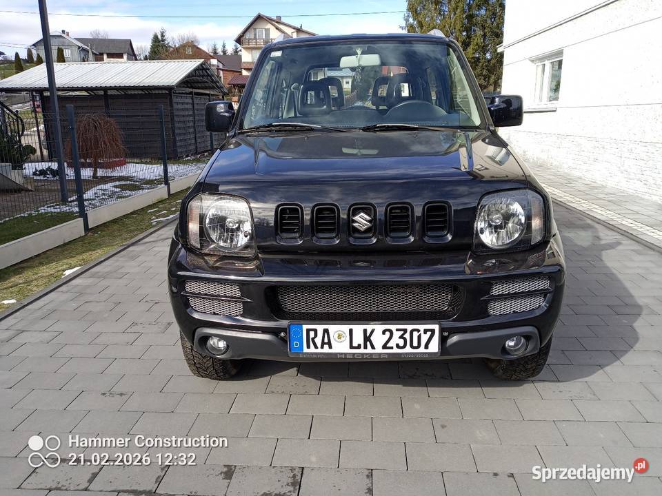 Suzuki Jimny 4x4 Niemcy 2008 nieuszkodzony podkarpackie Sanok