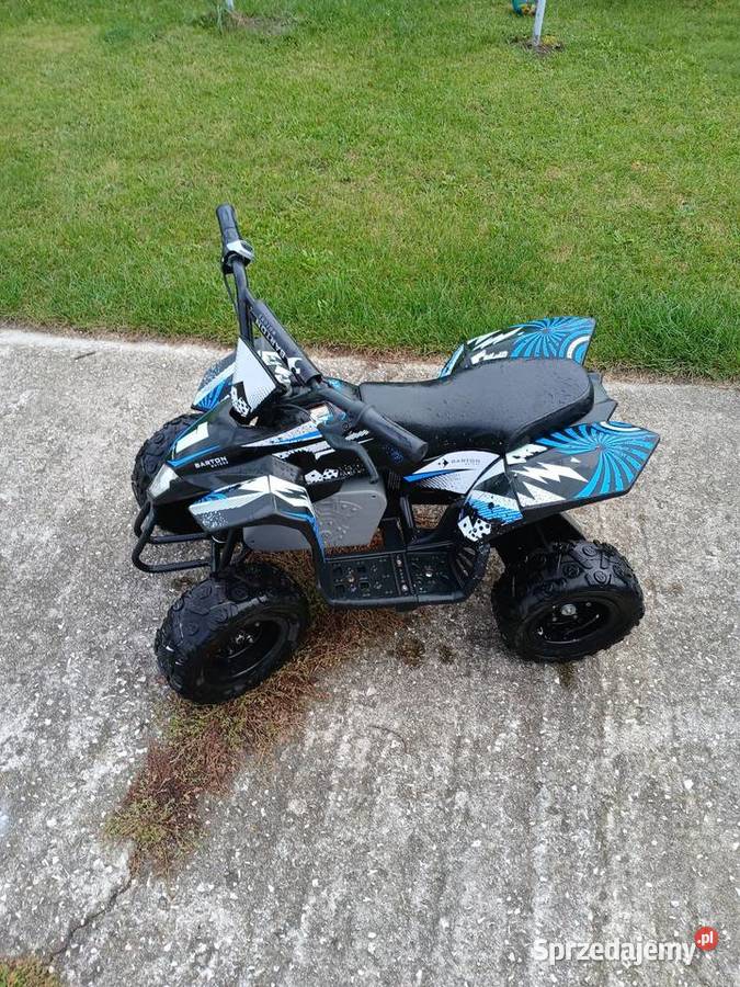 Qlad elektryczny stan idealny nowe akumulator quad - ATV Paprotno