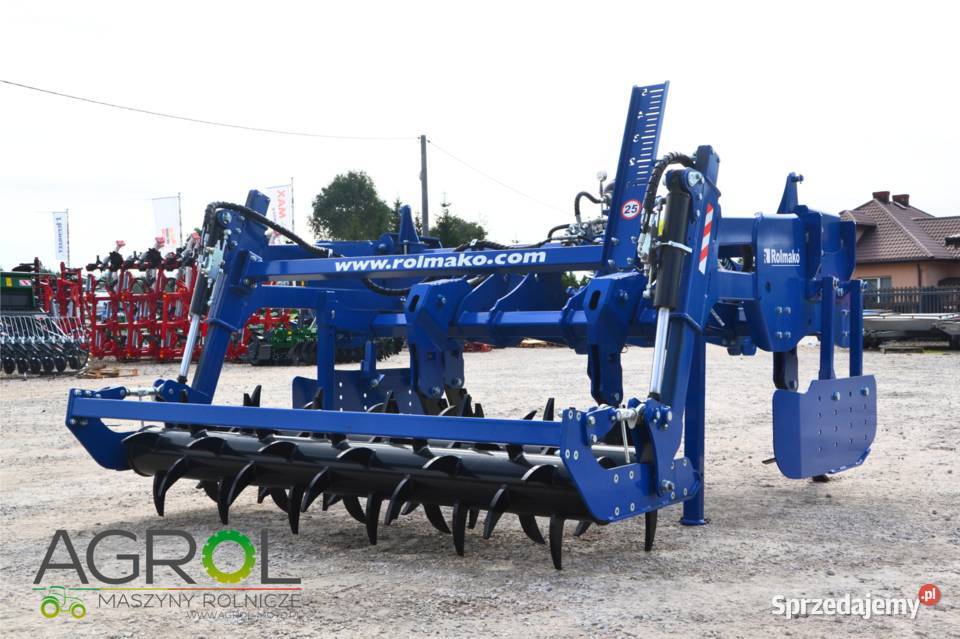 Pług dłutowy bezorkowy Rolmako Ripper U624 25m Rolnictwo Mława