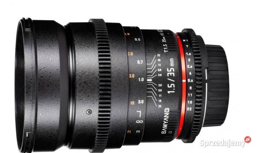Obiektyw Samyang 35 mm T15 AS UMC VDSRL ver Cine Warszawa