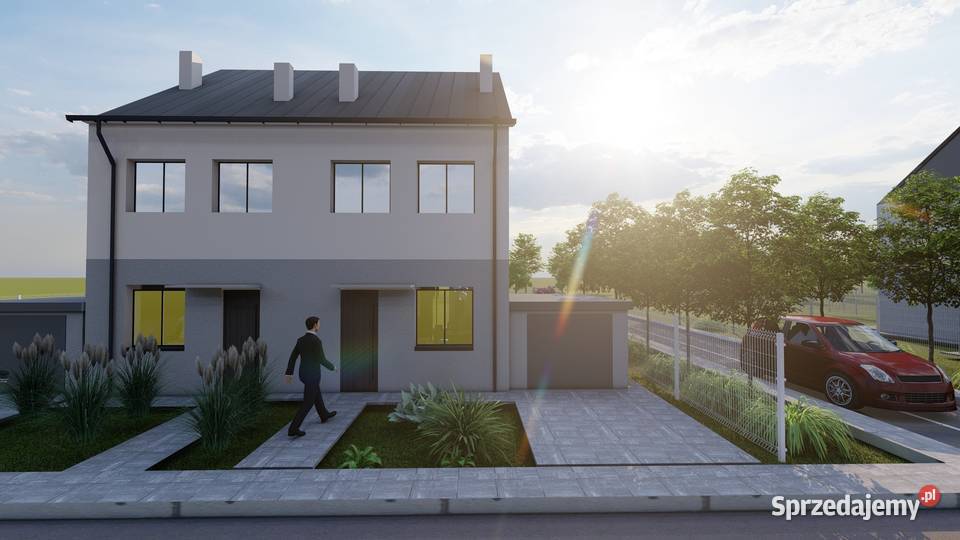 Okazja Dom 86 m z ogrodem i pompą ciepła koło Sprzedaż Wilków