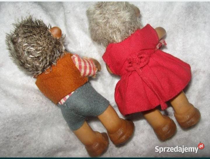 Jeż Jeżyk Jeże Steiff Mecki Mucki stare zabawki Grójec